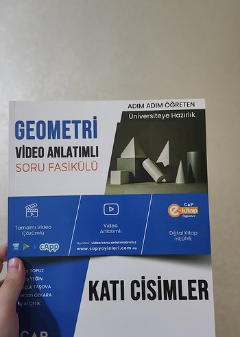 Video Anlatımlı Geometri Soru Fasikülü - Görsel 5