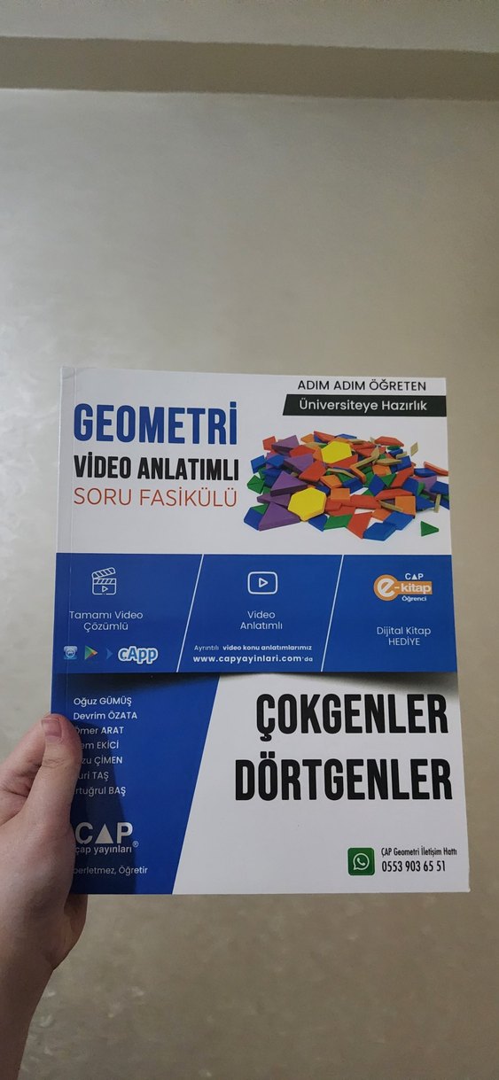 Video Anlatımlı Geometri Soru Fasikülü - Görsel 3