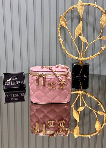 Beden pembe Renk Calvin Klein Kadın Pembe Deri Çapraz Çanta