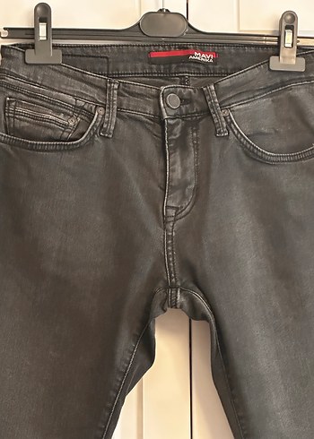 Mavi Jeans Gri-Füme Skinny Fit Jean - Görsel 4