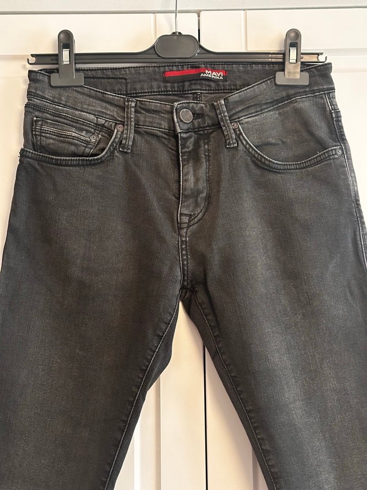 Mavi Jeans Gri-Füme Skinny Fit Jean - Görsel 2