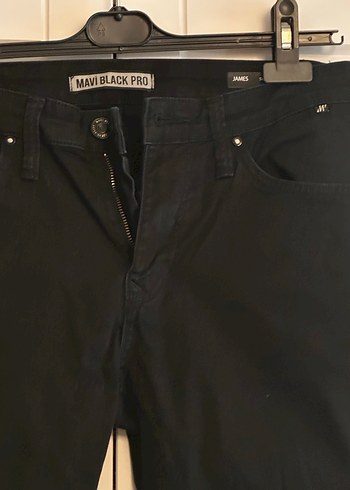 Siyah Regular Fit Denim Erkek Pantolon - Görsel 3