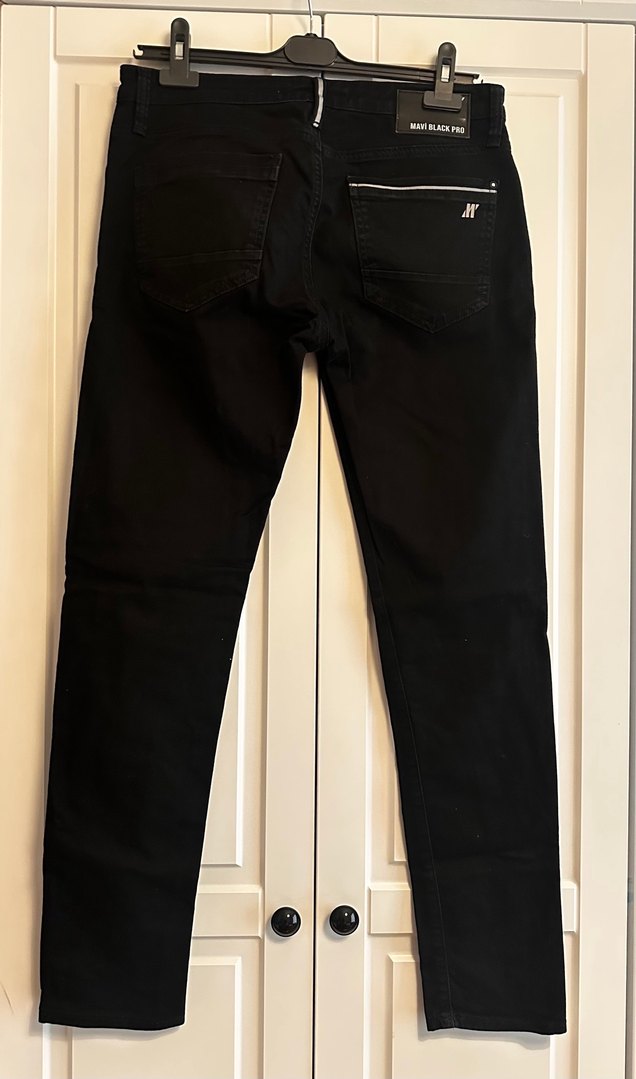 Siyah Regular Fit Denim Erkek Pantolon - Görsel 5