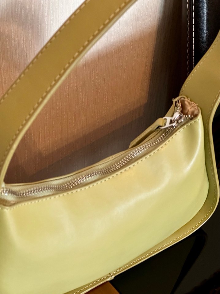 Suud Pastel Yeşil Deri Kadın Çanta - Görsel 4