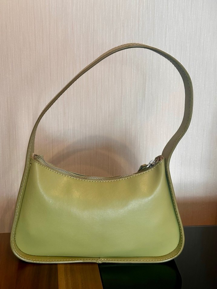 Suud Pastel Yeşil Deri Kadın Çanta - Görsel 3