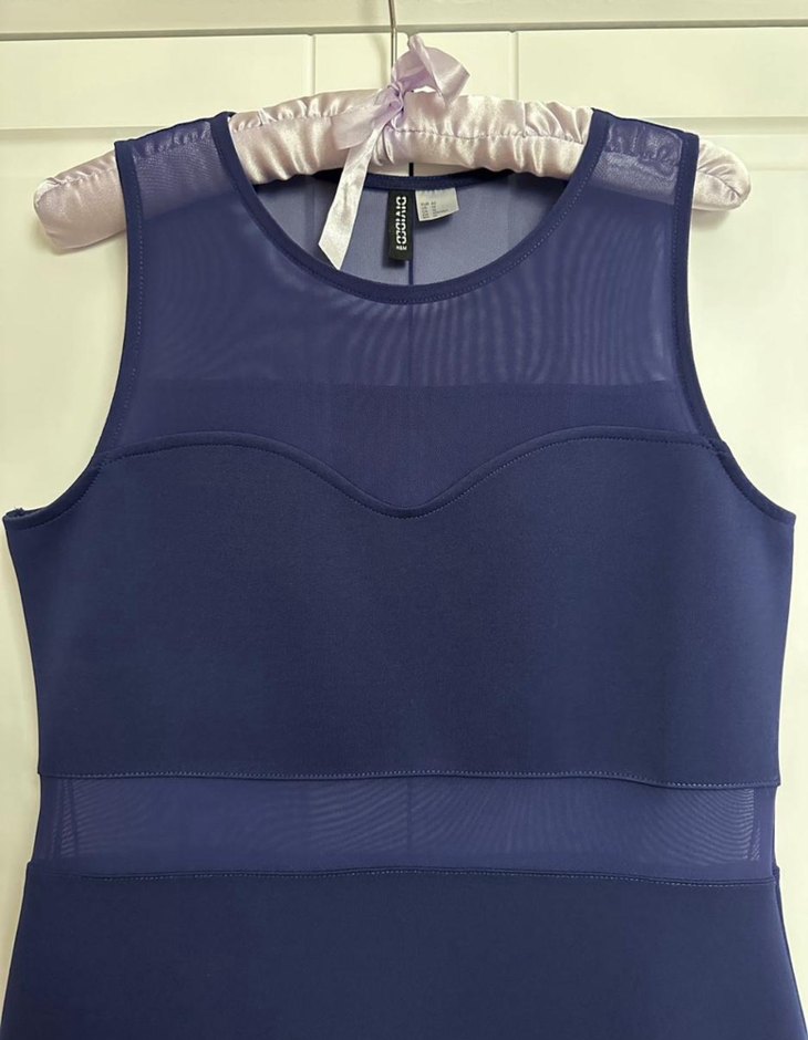 Kadın Lacivert Abiye Elbise - Görsel 4