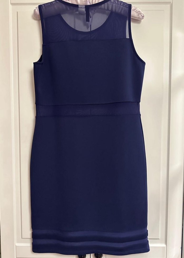 Kadın Lacivert Abiye Elbise - Görsel 2