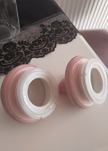 Pembe Kuş Kapaklı Cam Saklama Kavanozları 1750ml - Görsel 2