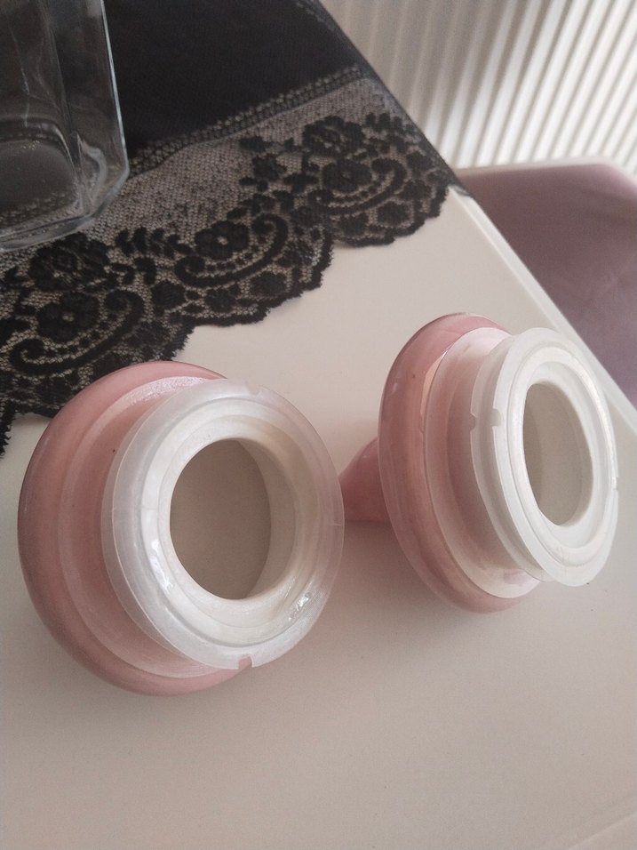 Pembe Kuş Kapaklı Cam Saklama Kavanozları 1750ml - Görsel 2