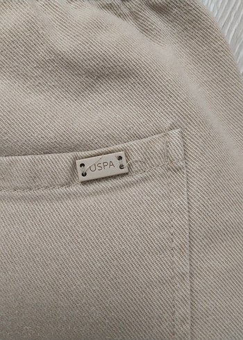 az kullanılmış us polo canvas pantolon - Görsel 3