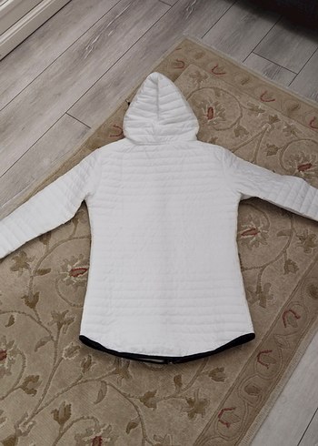 Kapüşonlu ince  Kadın Kışlık Mont - Görsel 6