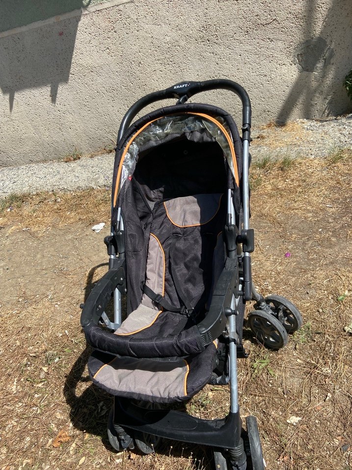 Kraft çift yönlü Bebek Arabası - Görsel 5