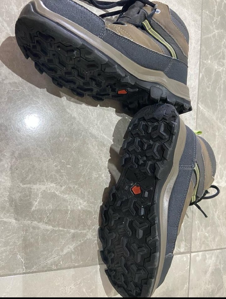 Quechua Çocuk Outdoor Kar Botu Gri Velcro - Görsel 2