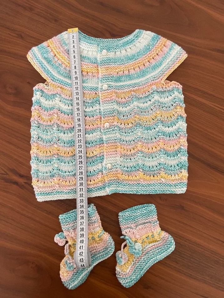 Bebek yelek takımı - Görsel 2