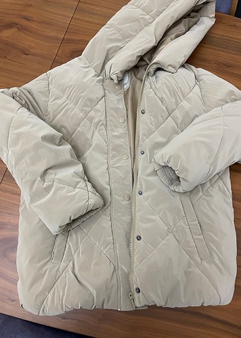 Kız çocuk bej mont - Görsel 7