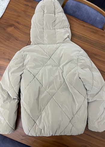 Kız çocuk bej mont - Görsel 4