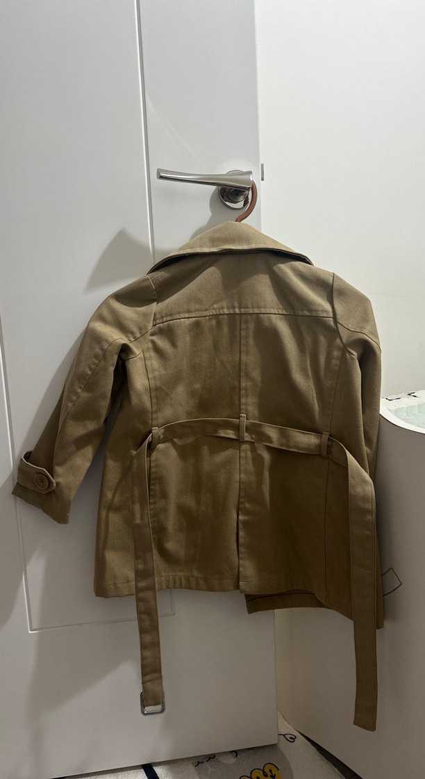 Bej  Erkek Çocuk trençkot - Görsel 2