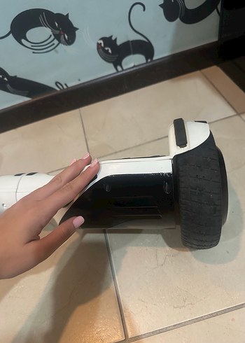 Diğer Beyaz ve Gri Çocuk Scooter'ı