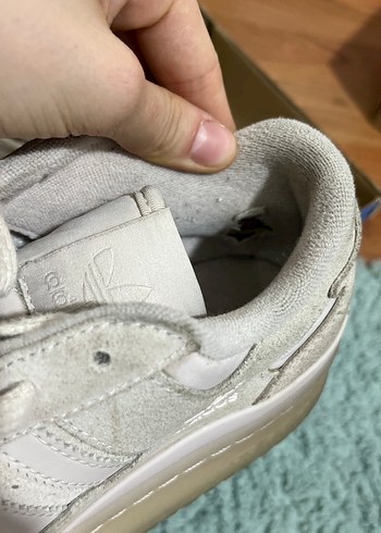 37 Beden Adidas bej forum bold spor ayakkabı