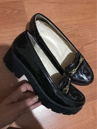 Siyah kadın ayakkabı