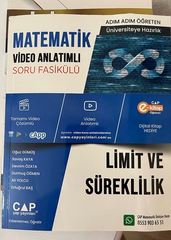 Video Anlatımlı Matematik Soru Fasikülü - Limit ve Süreklilik