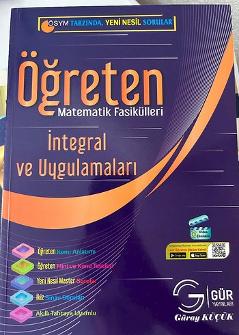 Öğreten Matematik Fasikülleri - İntegral ve Uygulamaları