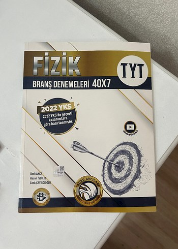 2022 YKS TYT Fizik ve matematik Branş Denemeleri 40X7