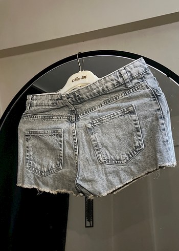 Mini Denim Şort, - Görsel 3