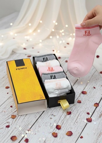 Fendi Çorap Seti - Görsel 2