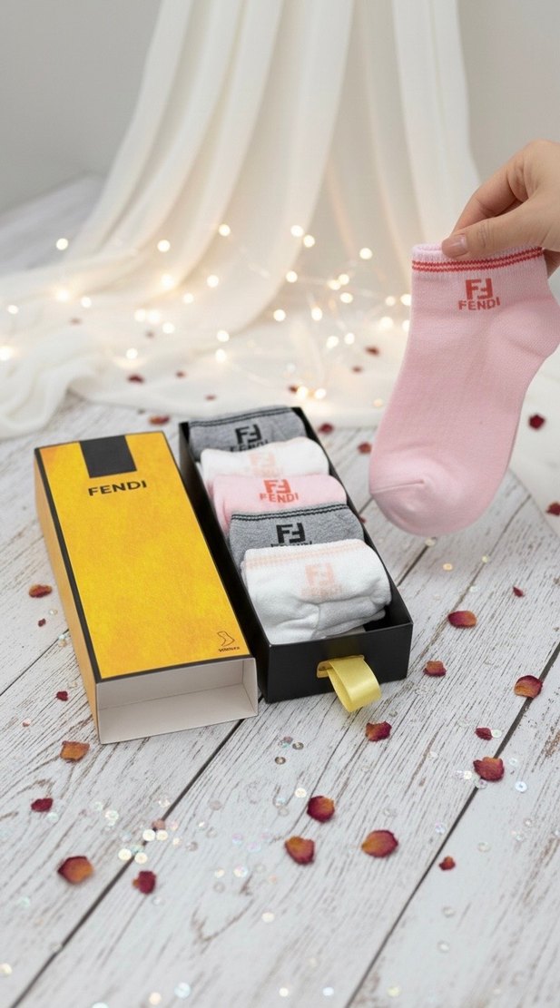 Fendi Çorap Seti - Görsel 2