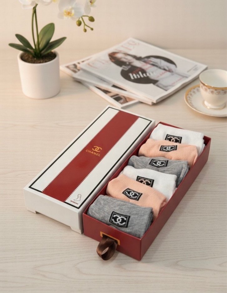 Kadın Çorap Seti  Kutulu - Görsel 2