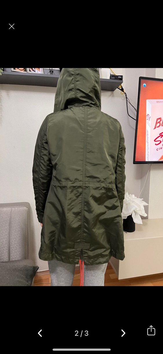 Fermuarlı Kadın Ceket - Görsel 2