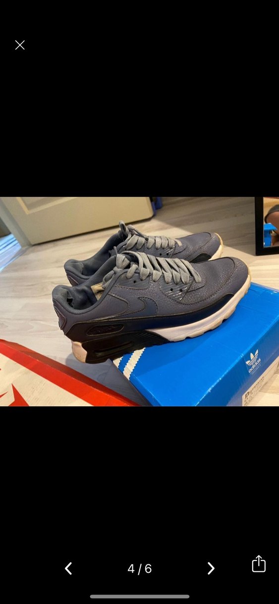 Gri Yüksek Topuklu Bağcıklı Kadın Spor Ayakkabı - Görsel 3