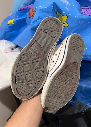 Beyaz converse - Görsel 6