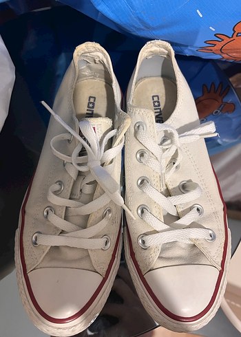 Beyaz converse - Görsel 3