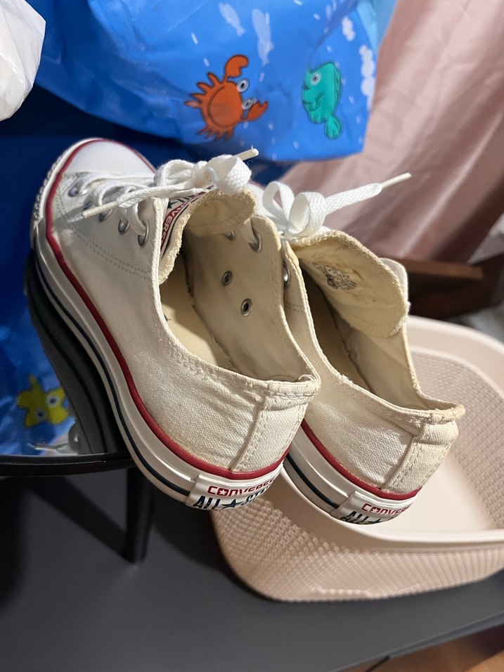 Beyaz converse - Görsel 5