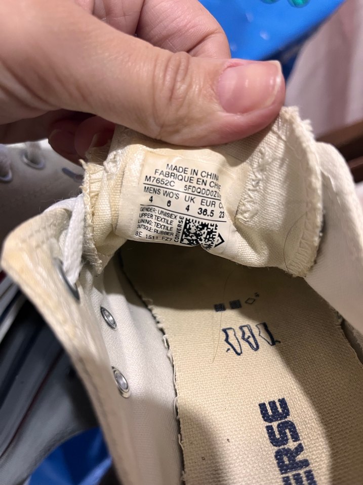 Beyaz converse - Görsel 4