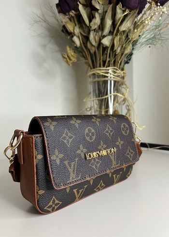 Louis Vuitton Kahverengi Deri Kadın Çanta
