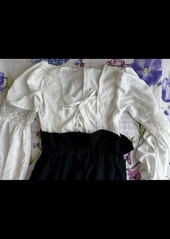 s Beden lolita vintage uzun elbise