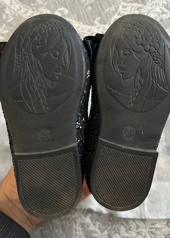 Kız Çocuk Siyah Fiyonklu Babet - Görsel 4