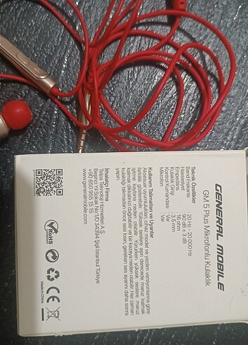 Beden General Mobile Kablolu kulaklık