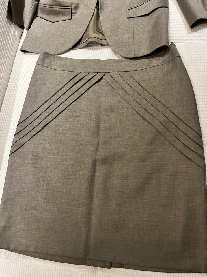 Bej Kadın Takım Etek Ceket - Görsel 2