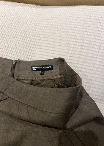 Kadın gri kaşe tek düğmeli  Blazer Ceket - Görsel 9