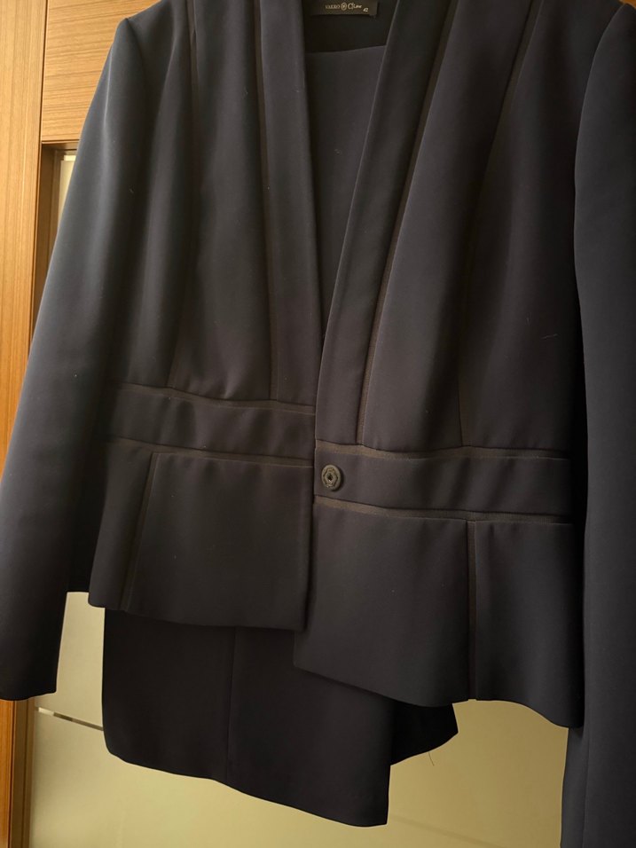 Lacivert Kadın Blazeri - Görsel 2