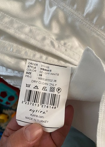 Straplez Beyaz Prenses Gelinlik - Görsel 6