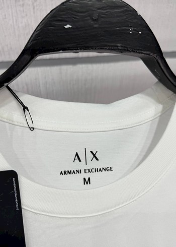 Gri Çizgili Beyaz Erkek Tişört - Görsel 6