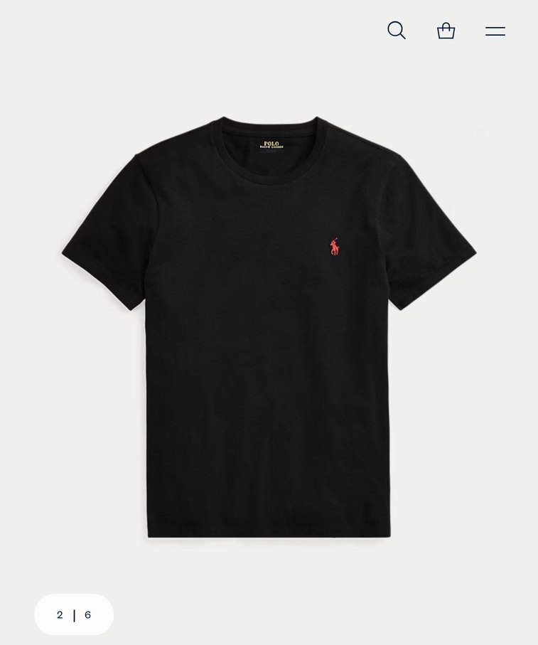 Siyah Erkek Regular Fit Kısa Kollu Tişört - Görsel 2