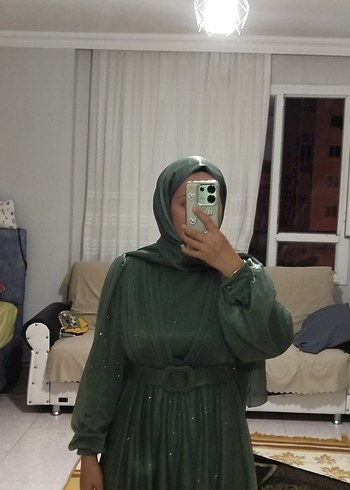 40 Beden parıltılı abiye