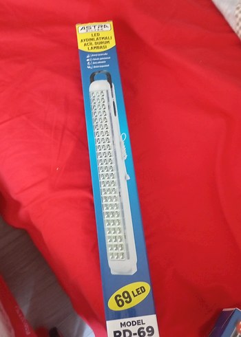 69 LED Beyaz Ayarlanabilir Işıklı Lamba