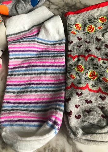 Renkli kadın Çorapları ( 3 ADET ) - Görsel 7